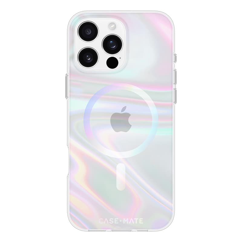 Case-Mate Soap Bubble MagSafe - Case for iPhone 16 Pro Max (Iridescent) 2