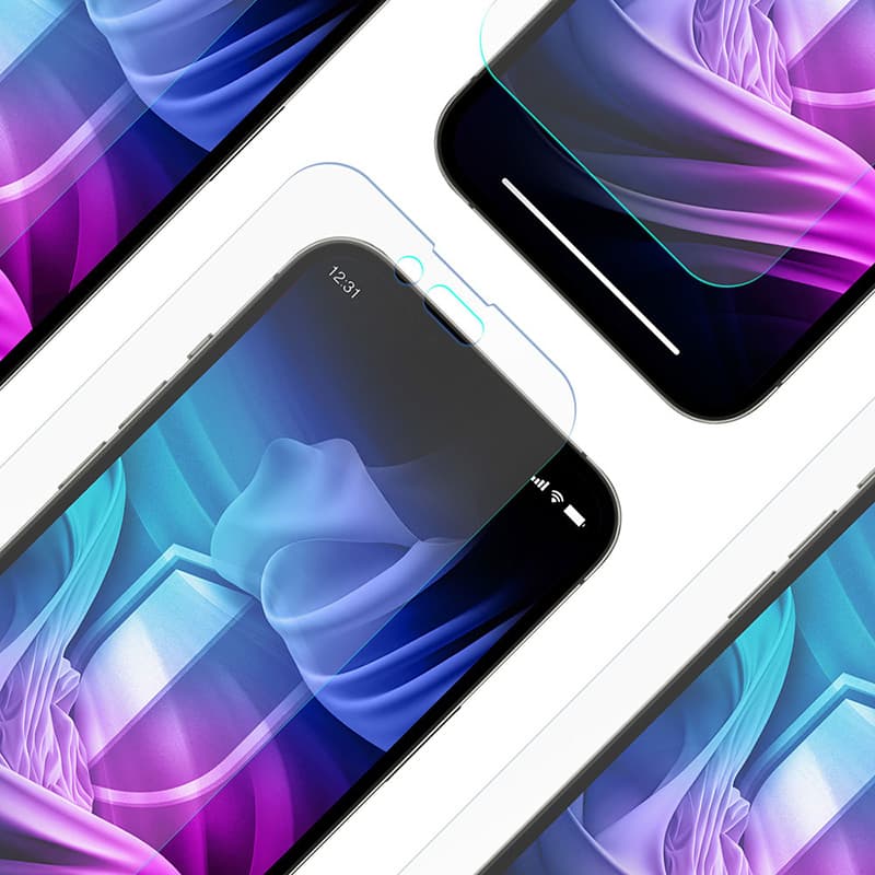 3mk Silky Matt Pro - Matte protective film for iPhone 14 Pro 8