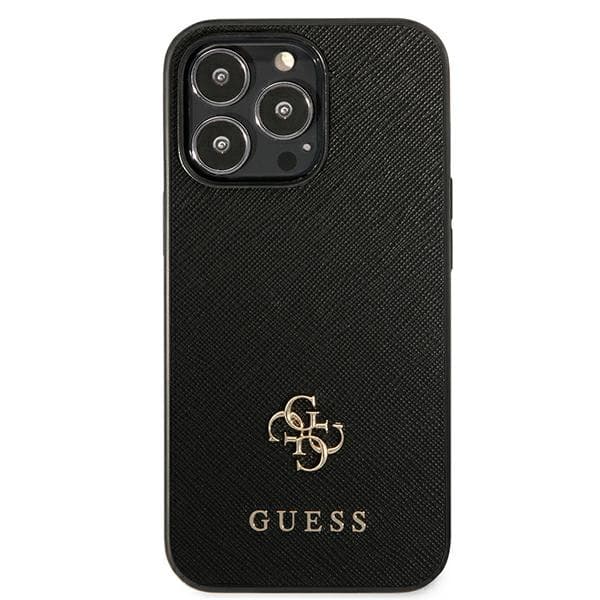 Guess 4G Small Metal Logo - iPhone 13 Pro Case (czarny) 3