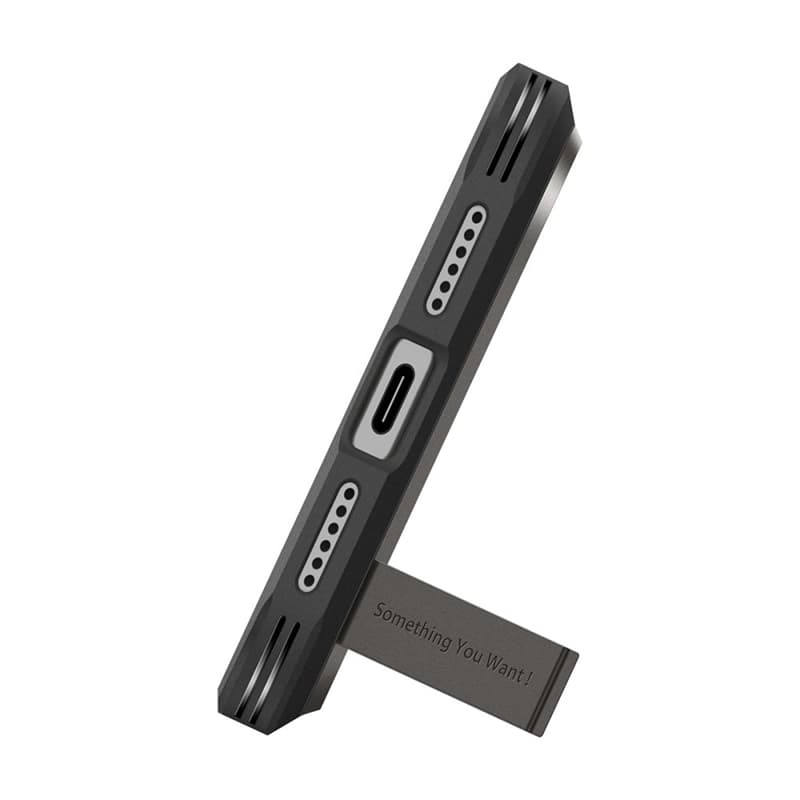 Spigen Tough Armor T Mag MagSafe - Case for iPhone 17 Pro Max (Gunmetal) 6