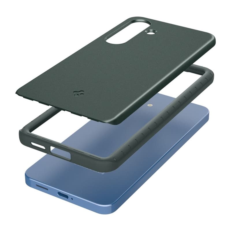 Spigen Thin Fit Mag MagSafe - Case for Samsung Galaxy S25 (Abyss Green) 8