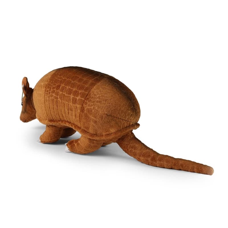 Rappa - Plush realistic armadillo mascot 28 cm Eco-Friendly 4