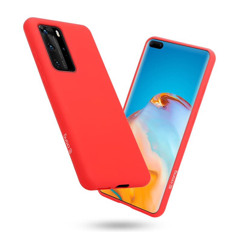 Crong Color Cover - Huawei P40 Pro Case (Red)