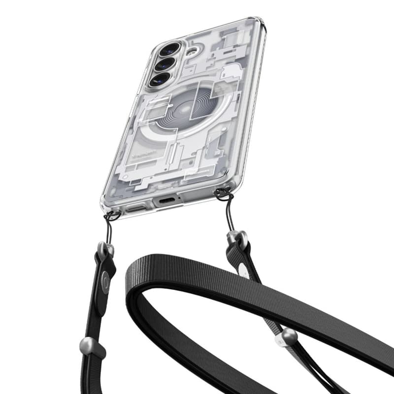 Spigen Ultra Hybrid Mag MagSafe - Case for Samsung Galaxy S26+ (Zero One White) 6