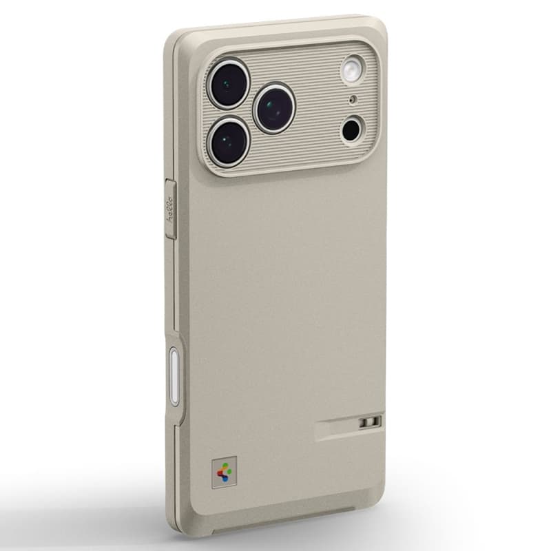 Spigen Classic LS MagSafe - iPhone 17 Pro Max Case (Stone) 8