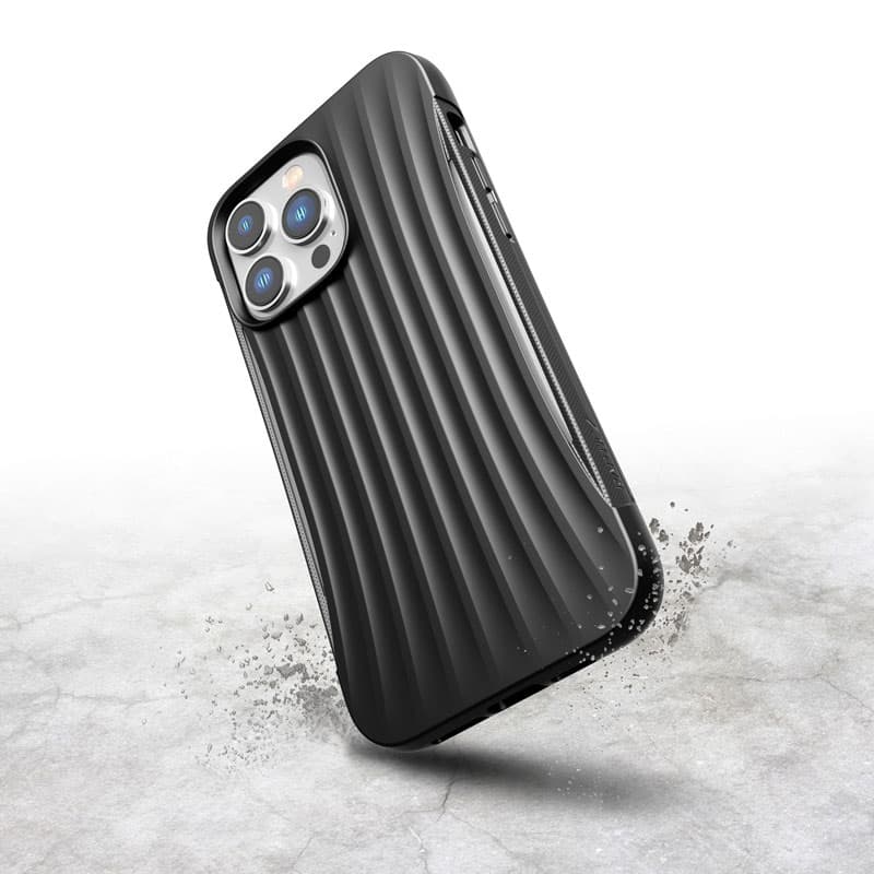 X-Doria Raptic Clutch - Biodegradable case for iPhone 14 Pro Max (Drop-Tested 3m) (Black) 6
