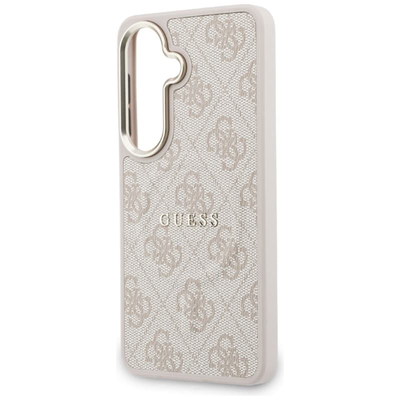 Guess 4G Embossed Ring MagSafe - Samsung Galaxy S26 Case (Pink) 6