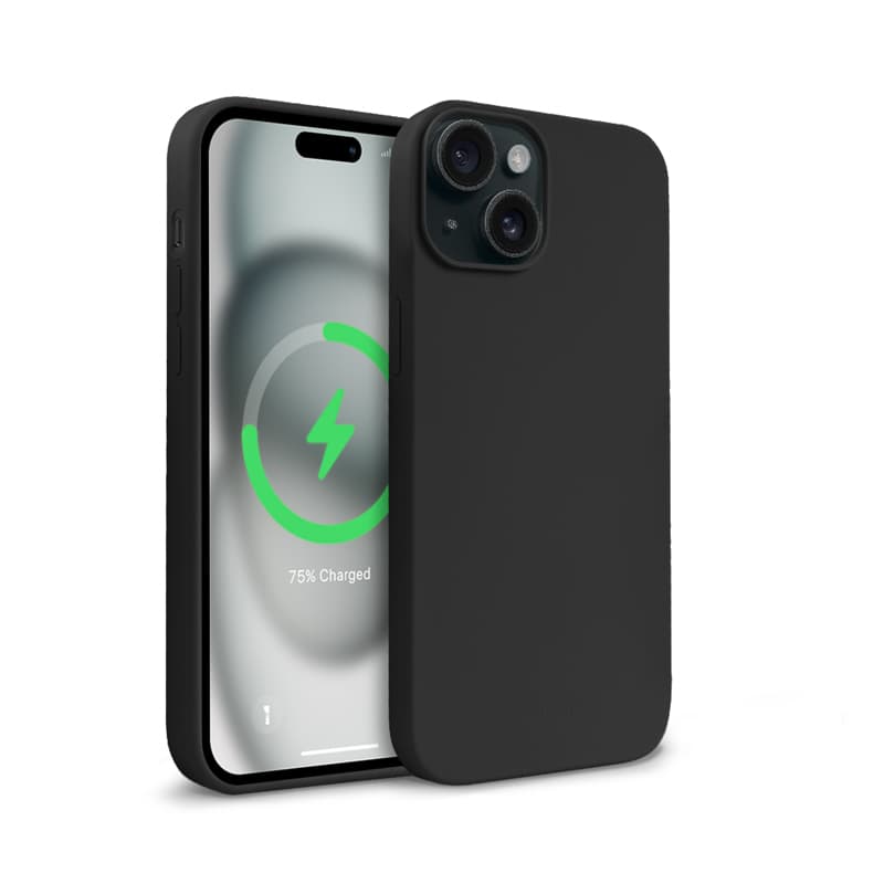 Crong Color Cover Magnetic - iPhone 15 Plus MagSafe Case (Black) 1