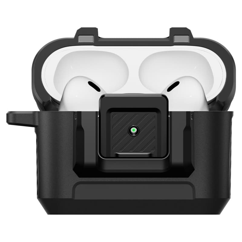 Spigen Lock Fit - Armored Case for Apple AirPods Pro 3 (Matte Black) 5
