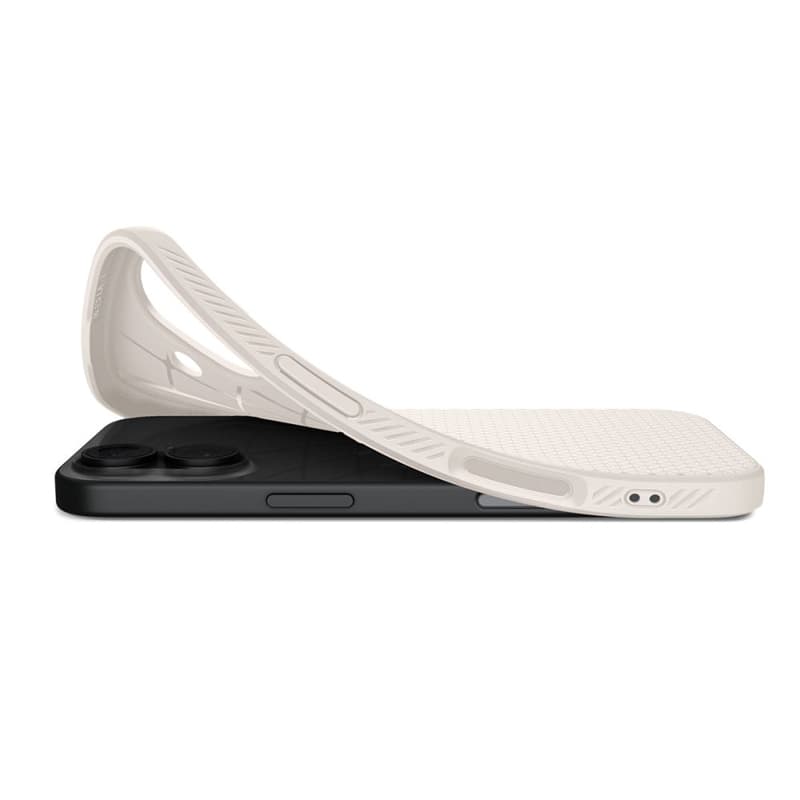 Spigen Liquid Air - Case for iPhone 17 (Natural Titanium)   8