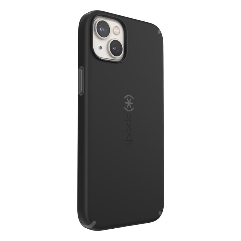 Speck CandyShell Pro + MagSafe - iPhone 14 Plus Case with MICROBAN Coating (Black / Slate Grey) 3