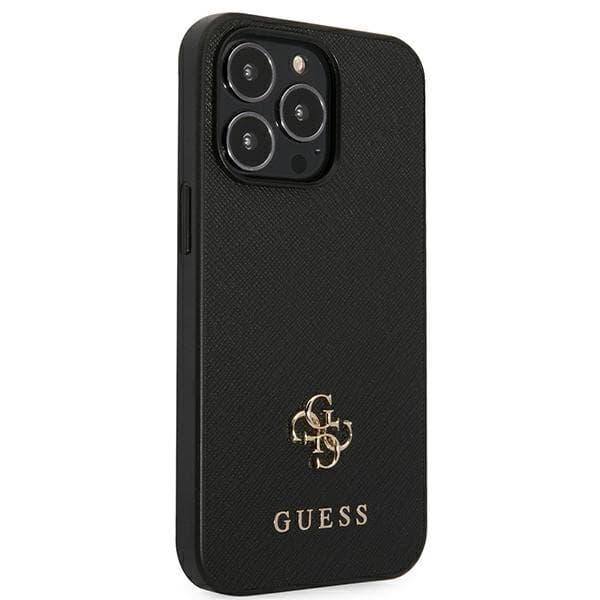 Guess 4G Small Metal Logo - iPhone 13 Pro Case (czarny) 4