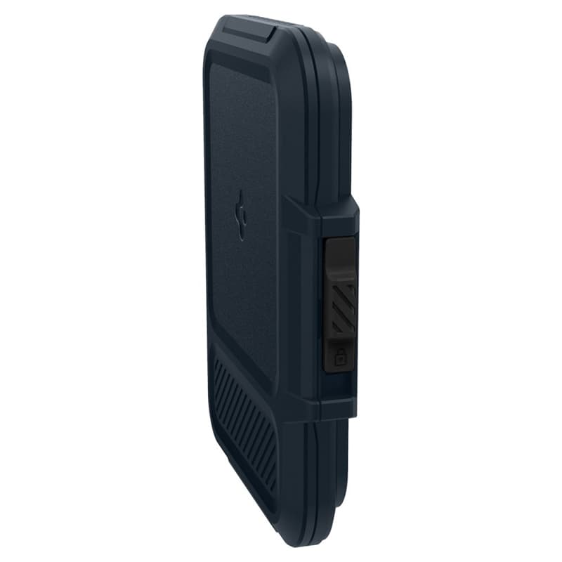 Spigen Lock Fit MagSafe - Magnetic Wallet (Metal Slate) 7