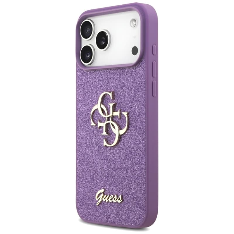 Guess Fixed Glitter Big 4G - Case iPhone 17 Pro Max (lilac) 2