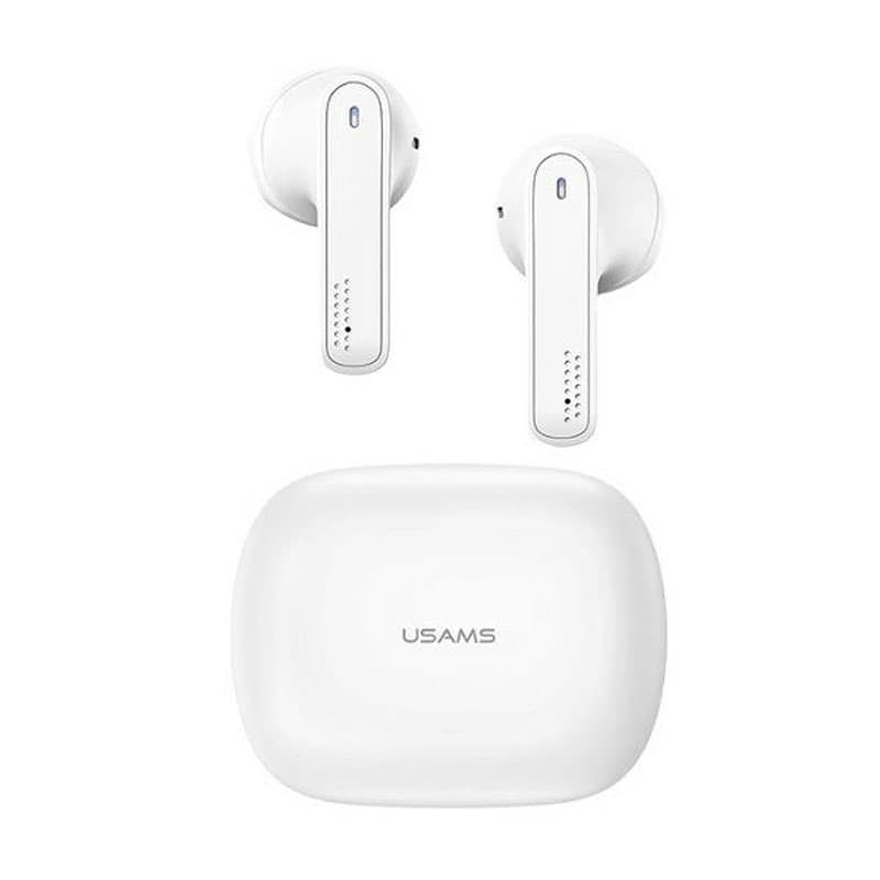 USAMS SM Series - Bluetooth 5.0 TWS headphones + charging case (White) 1
