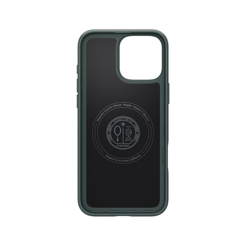 Spigen Thin Fit Mag MagSafe - Case for iPhone 16 Pro Max (Abyss Green) 3