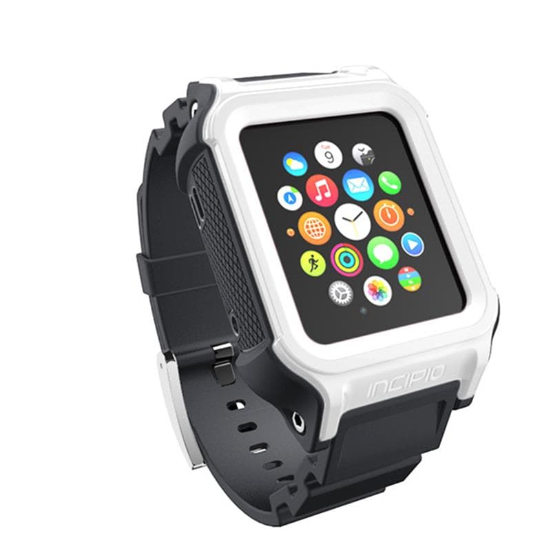 Incipio Octane Band - Armored Band for Apple Watch 38/40/41 mm (White / Gray) 3
