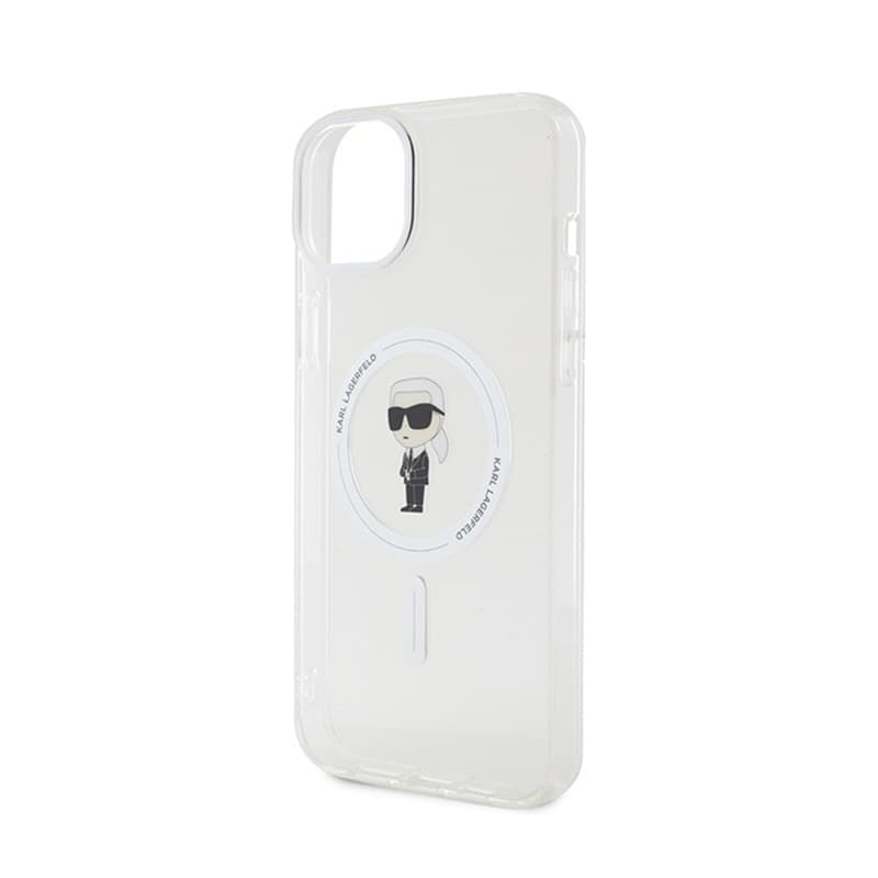 Karl Lagerfeld IML Ikonik MagSafe - Case for iPhone 15 Plus (Transparent) 6