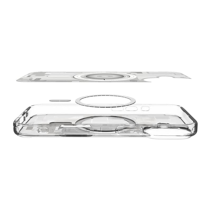 Spigen Ultra Hybrid Mag MagSafe - Case for iPhone 17 (Zero One White)   7