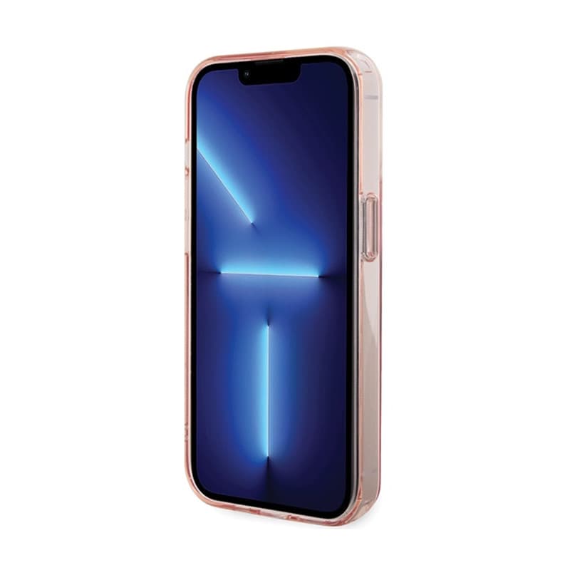 Karl Lagerfeld Ring Stand Karl & Choupette MagSafe - iPhone 15 Pro Case (pink) 5