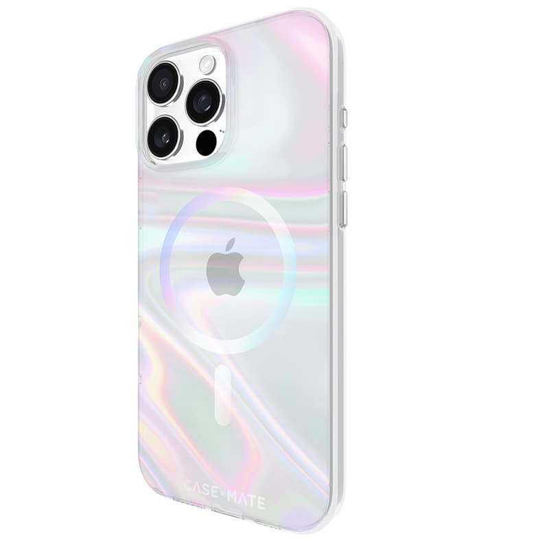 Case-Mate Soap Bubble MagSafe - Case for iPhone 16 Pro Max (Iridescent) 4