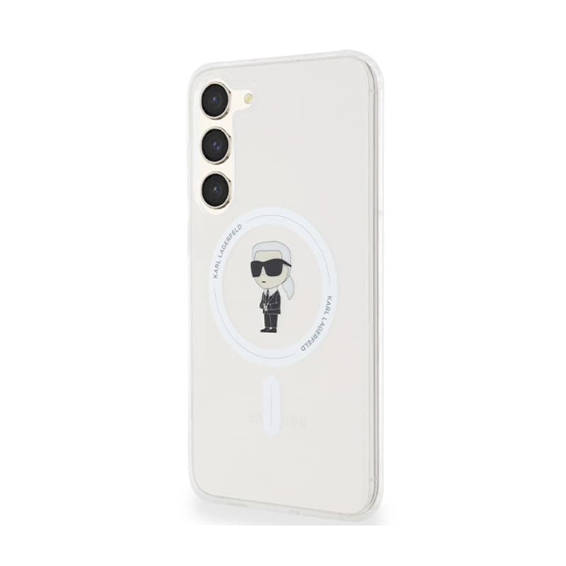 Karl Lagerfeld IML Ikonik MagSafe - Case for Samsung Galaxy S24+ (transparent) 2
