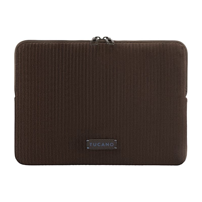 TUCANO Velluto 2 - Cover for MacBook Air 13" (M5/M4/M3/M2/M1/2026-2018) / Pro 13" / Laptop 12" (brown)
