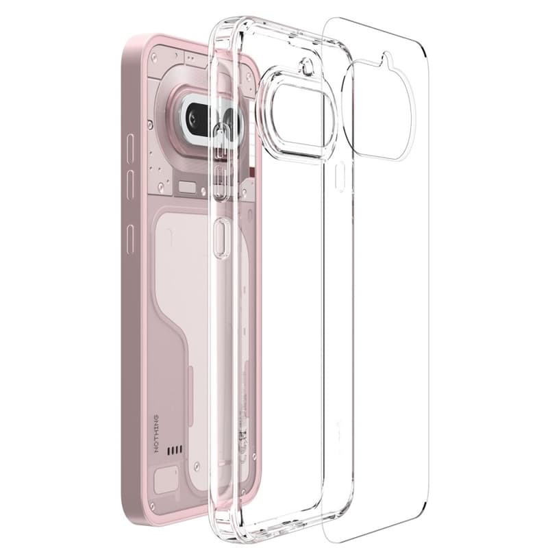 Spigen Ultra Hybrid - Case for Nothing Phone 4a (Crystal Clear) 4