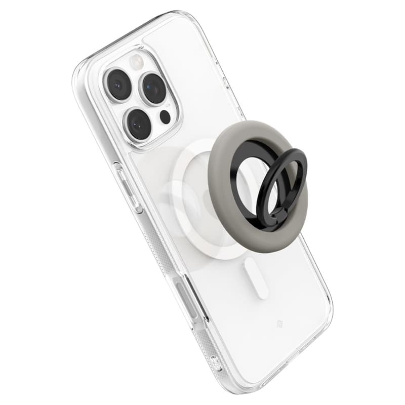 Spigen Nano Pop MagSafe Phone Ring - Finger holder with stand function (Truffle Grey) 6