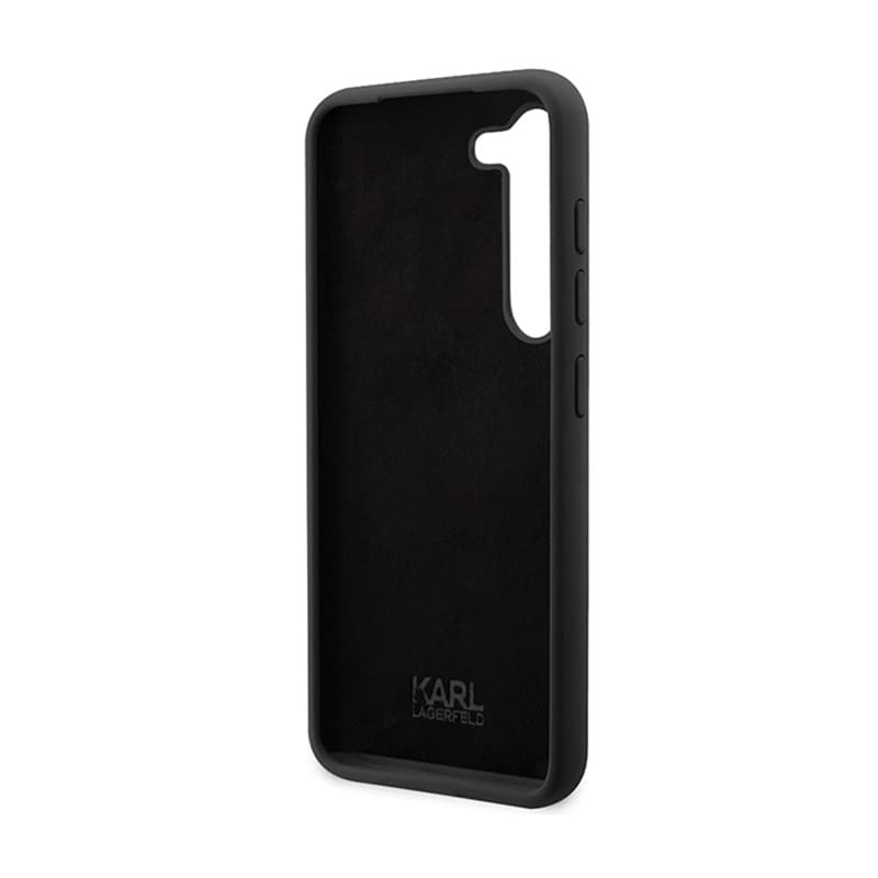 Karl Lagerfeld Silicone Choupette - Samsung Galaxy S24 Case (black) 7
