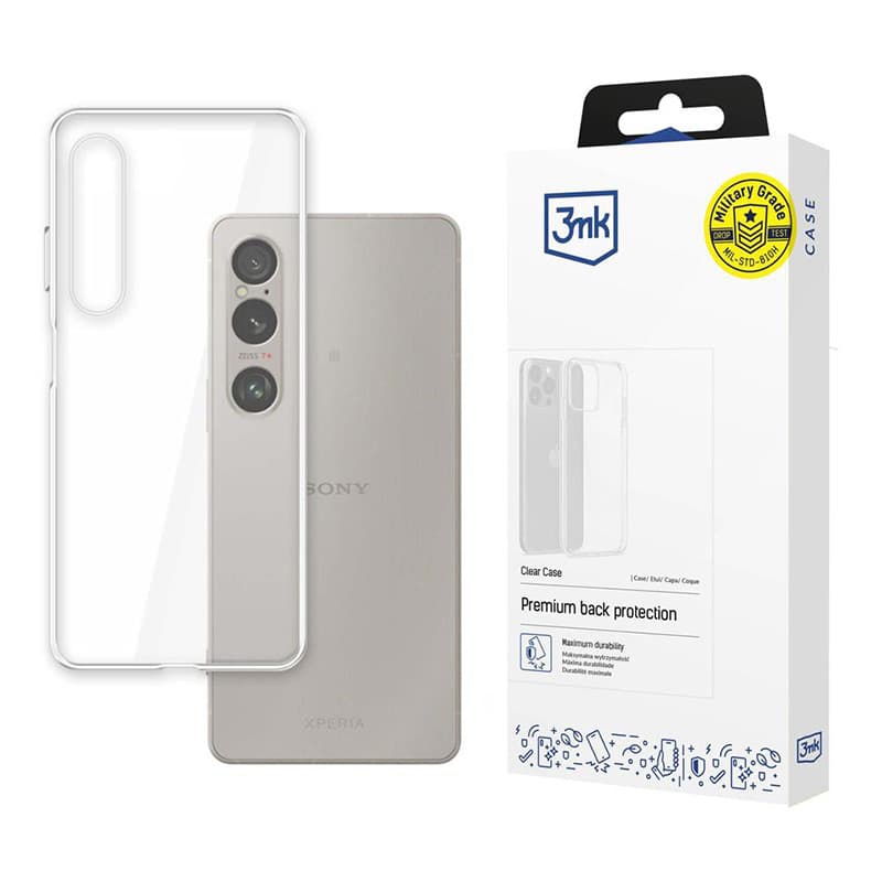 3mk Clear Case - Case for Sony Xperia 1 VI (Transparent) 1