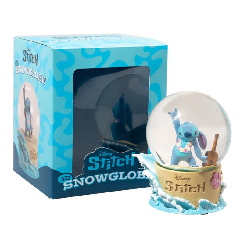 Disney Stitch - Glass Snow Globe in a Gift Box 2
