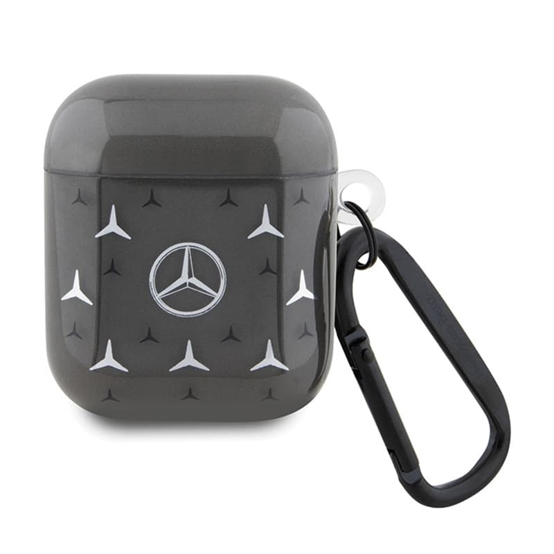 Mercedes Large Star Pattern - AirPods 1/2 gen Case (black) 