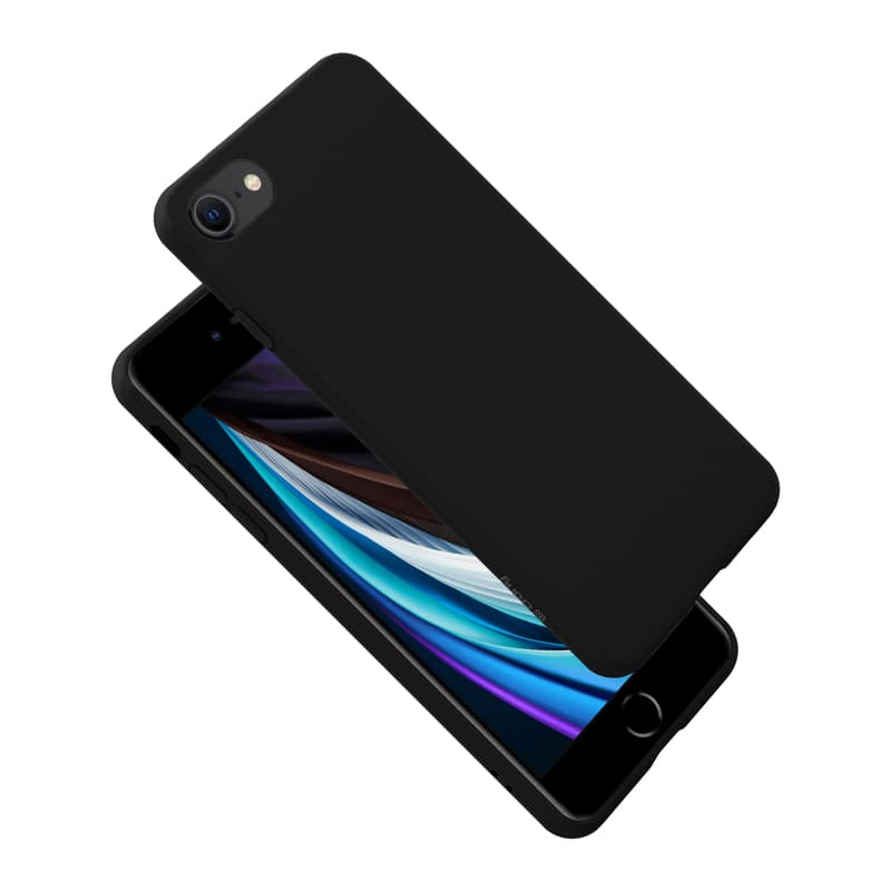 Crong Color Cover - Case iPhone SE (2022/2020) / 8 / 7 (black) 4