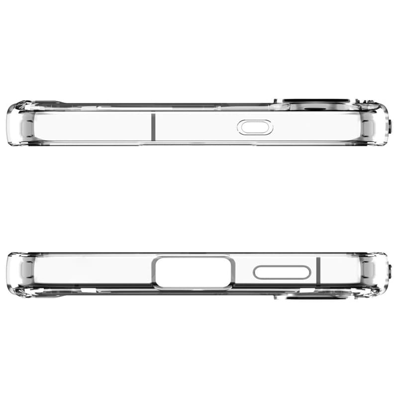 Spigen Ultra Hybrid Mag MagSafe - Case for Samsung Galaxy S25 FE (Clear/White) 5