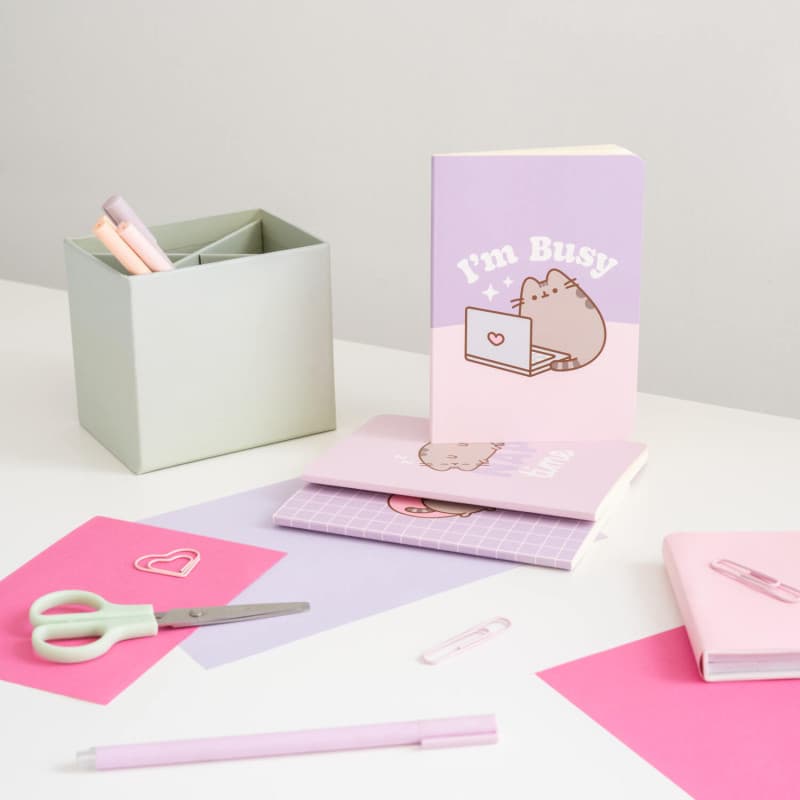 Pusheen - Set of A6 notebooks from the Moments collection, 3 pcs. 4
