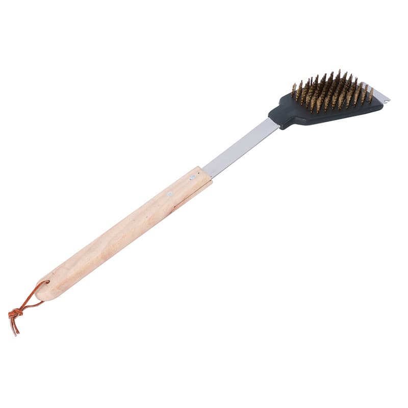 BBQ - grill cleaning brush 2 in 1 brush plus scraper 4