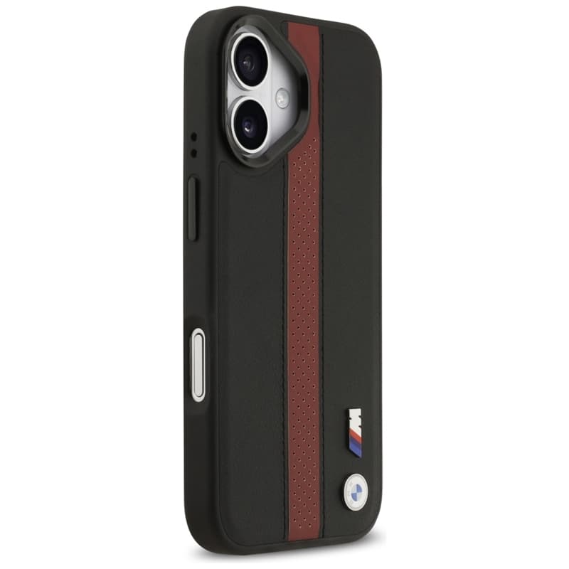 BMW M Perforated Stripe Logo MagSafe - iPhone 17 Case (Red) 4