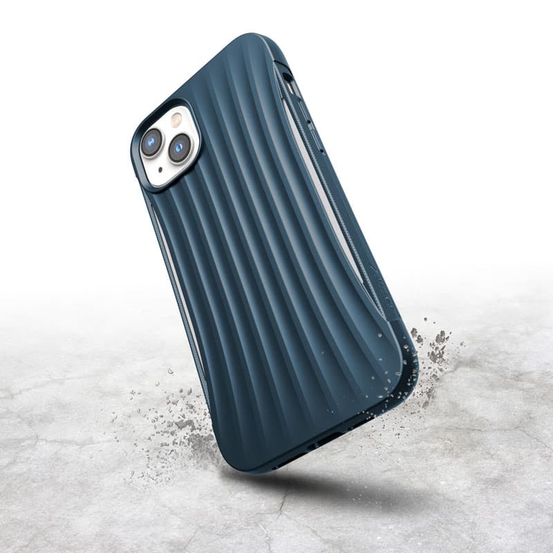X-Doria Raptic Clutch - Biodegradable case for iPhone 14 Plus (Drop-Tested 3m) (Blue) 6