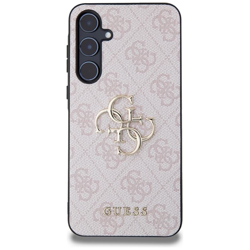 Guess 4G Big Metal Logo - Case Samsung Galaxy A55 5G (pink) 3