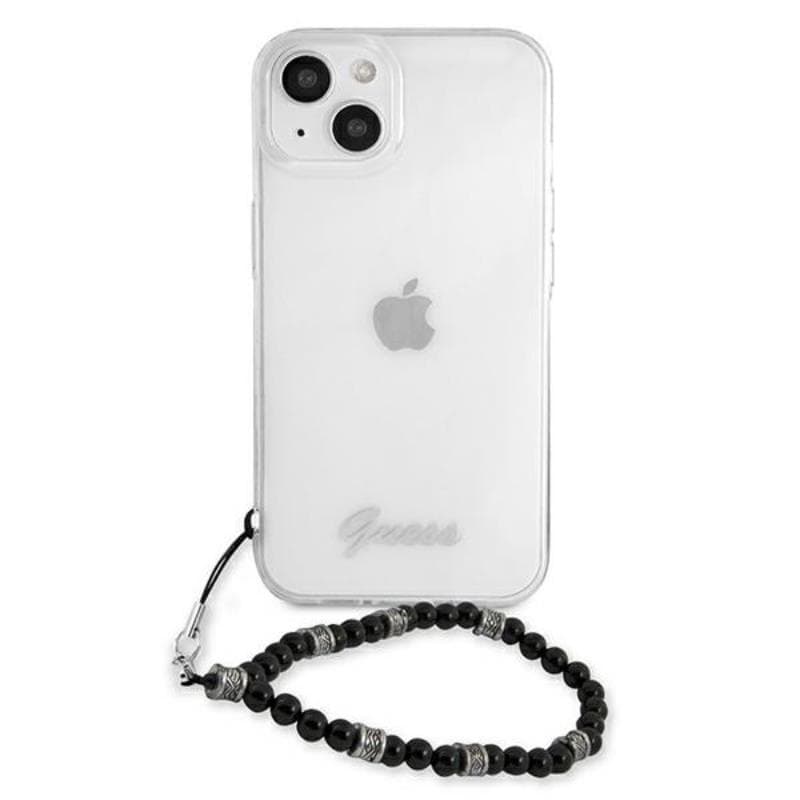 Guess Black Pearl Strap - Case iPhone 13 Mini (Clear) 3