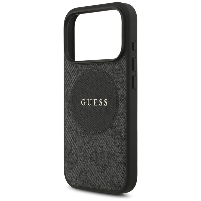 Guess 4G Circle Classic Logo MagSafe – Case iPhone 17 Pro (Black) 6