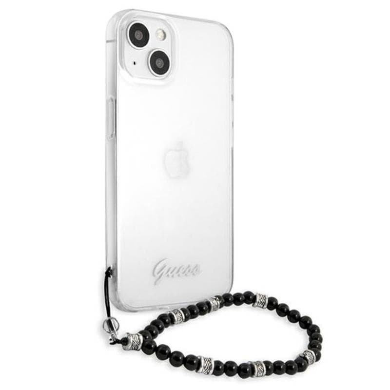 Guess Black Pearl Strap - Case iPhone 15 / 14 / 13 (Clear) 4