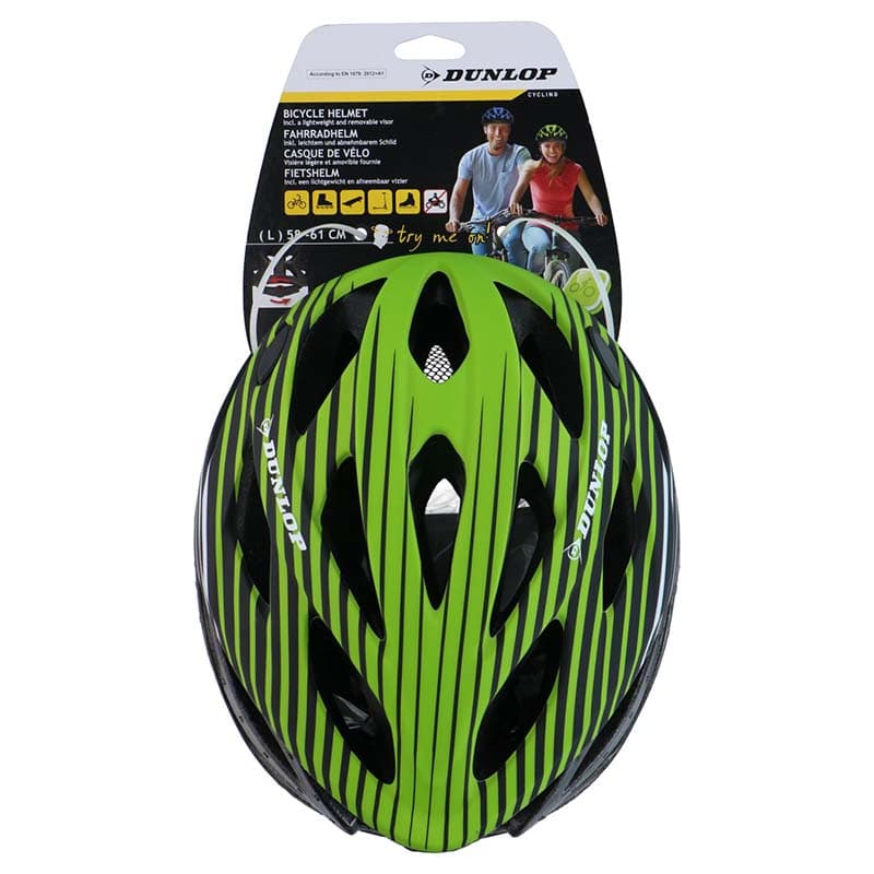 Dunlop - MTB bike helmet s. L (Green) 2