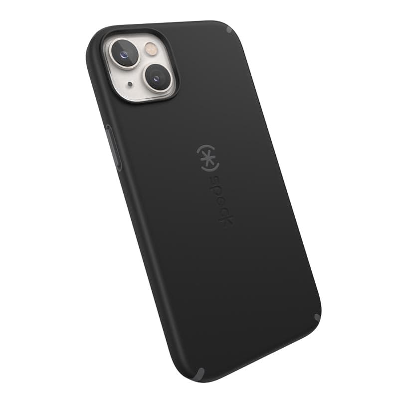 Speck CandyShell Pro + MagSafe - iPhone 14 Plus Case with MICROBAN Coating (Black / Slate Grey) 5
