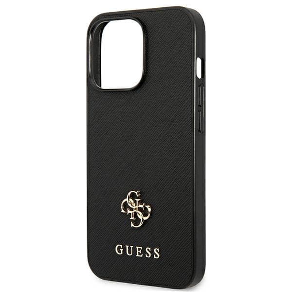 Guess 4G Small Metal Logo - iPhone 13 Pro Case (czarny) 6