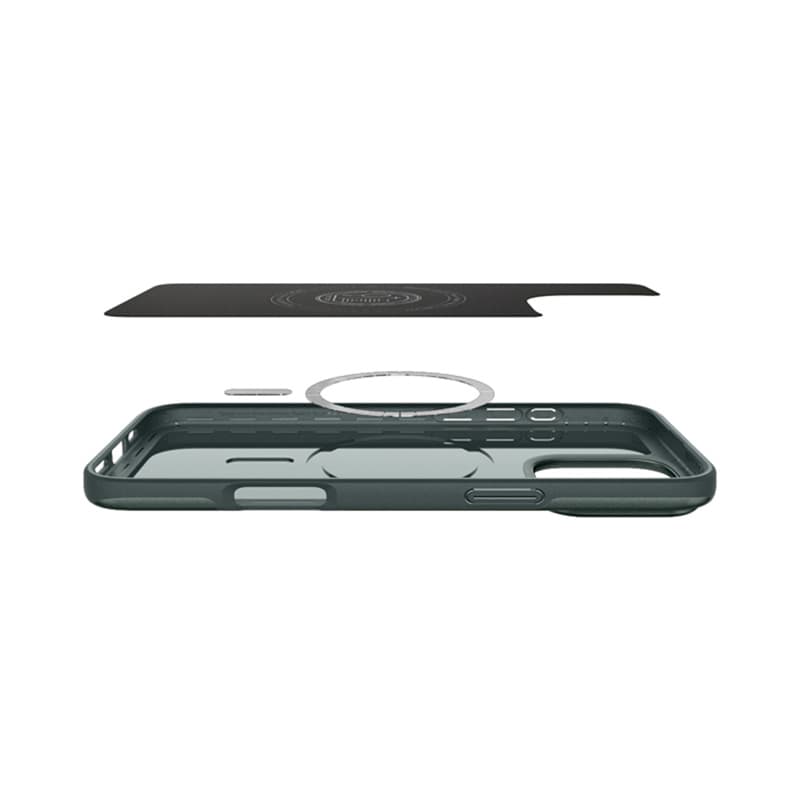 Spigen Thin Fit Mag MagSafe - Case for iPhone 16 Pro Max (Abyss Green) 5