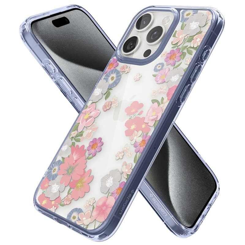 Spigen Ultra Hybrid - Case for iPhone 15 Pro (Blossom) 4