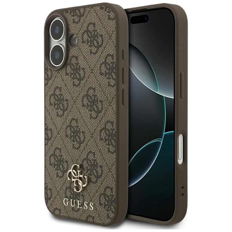 Guess 4G Small 4G and Classic MagSafe - Case iPhone 17 (brown)