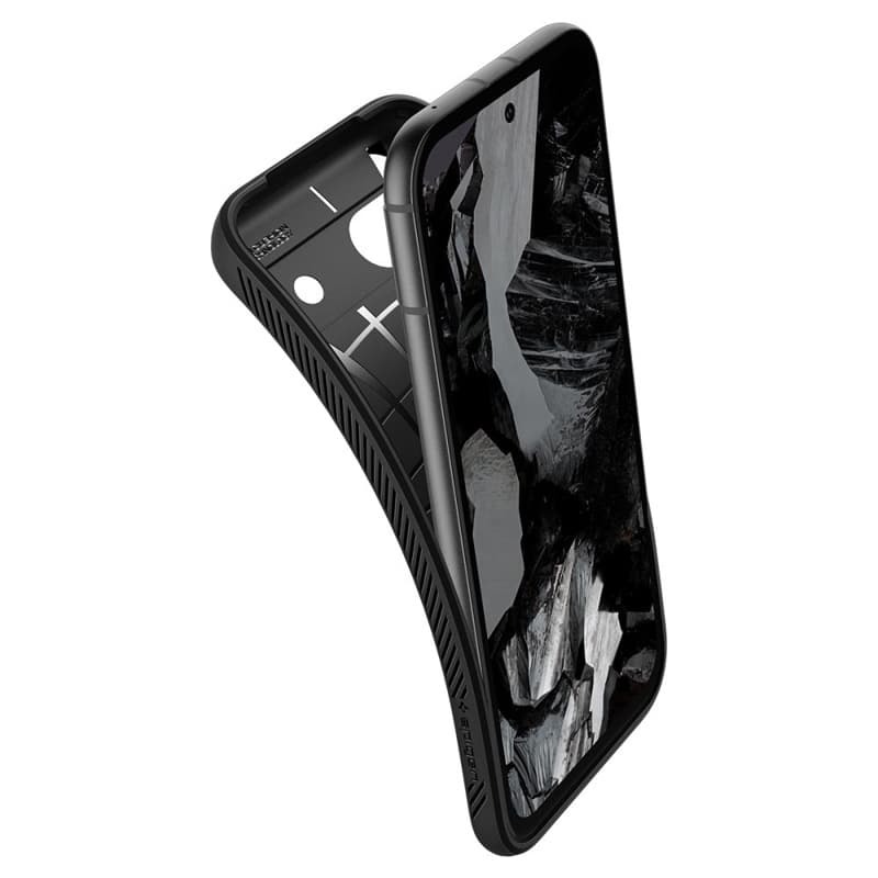 Spigen Liquid Air - Case for Google Pixel 8A (Matte Black) 7